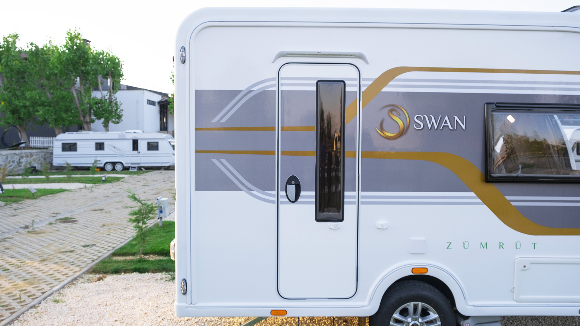 Swan Caravan Zümrüt Model Exterior Design